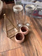 Woondecoratie: Potten, terrarium, voorraadpotten, Tuin en Terras, Bloempotten, Ophalen, Overige materialen, Gebruikt, Binnen