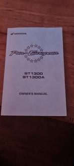 Honda Pan European ST1300 Handleiding, Ophalen of Verzenden