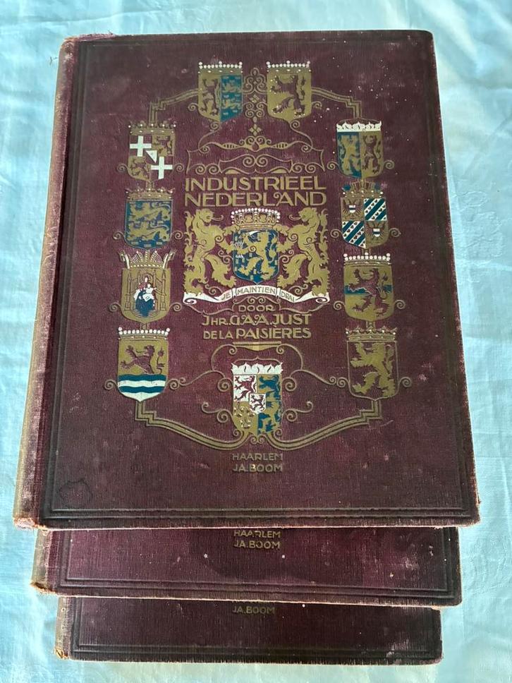 Industrieel Nederland" van Jhr. G.A.A. Just de La Paisières,, Antiek en Kunst, Antiek | Boeken en Bijbels, Ophalen of Verzenden