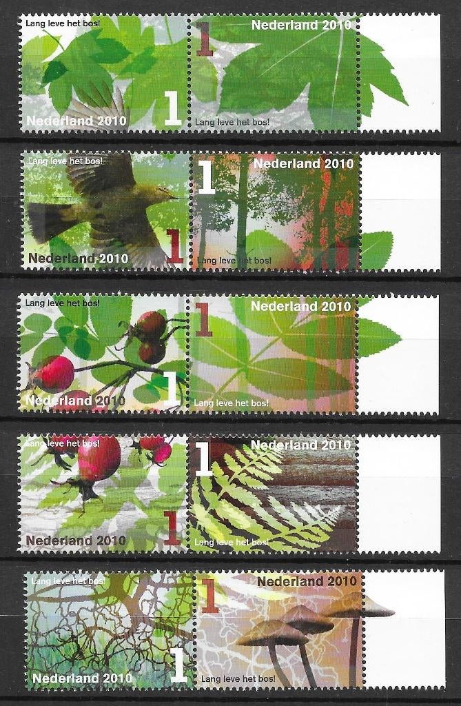 Nvph 2758-67 postfris uit prestigeboekje 30 cw 25,00, Ophalen of Verzenden