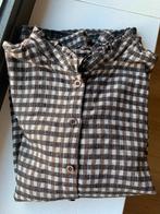 Johanna Paris Blouse Geruit S/M, Ophalen of Verzenden, Zo goed als nieuw, Maat 36 (S), Bruin