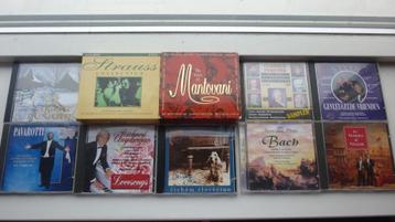 Diverse CD’s Klassiek oa Strauss, Bach beschikbaar voor biedingen