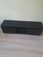 Moderne TV Kast - Zwart, Gebruikt, 150 tot 200 cm, Ophalen of Verzenden, Minder dan 100 cm