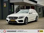 Mercedes-benz C-klasse Estate 180 AMG Leder Pano Burmester 2, Achterwielaandrijving, 4 cilinders, 157 pk, Wit