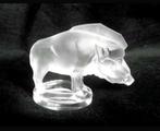 Lalique mascotte Wildboar / Radiatorcap ornament, Antiek en Kunst, Antiek | Glas en Kristal, Ophalen of Verzenden