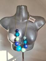 Manouk - ketting met houten bollen, Overige materialen, Verstelbaar, Nieuw, Verzenden
