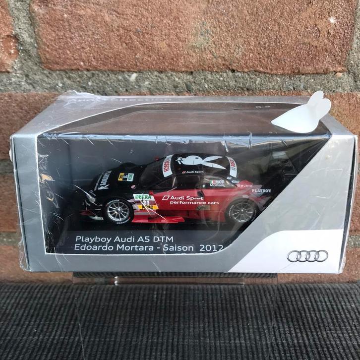 1:43 PLAYBOY AUDI A5 DTM, Hobby en Vrije tijd, Modelauto's | 1:43, Nieuw, Auto, Overige merken, Ophalen of Verzenden