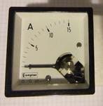 Cromton 0 - 15 Ampère Draaispoelmeter., Ophalen of Verzenden, Nieuw, Elektriciteit