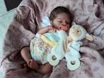 Reborn baby Tibor🌸, Ophalen of Verzenden, Zo goed als nieuw, Babypop, Levensecht of Reborn