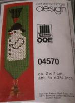 3 maal Mini Schellekoord OOE Sneeuwpop compleet borduurpakke, Hobby en Vrije tijd, Borduren en Borduurmachines, Ophalen of Verzenden