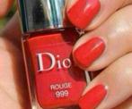 Iconische rode nagellak kleur 999, Dior Ambre nuit edp + tas, Nieuw, Ophalen of Verzenden, Rood, Handen en Nagels