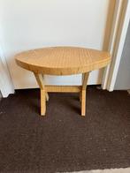 Houten bijzettafel, 45 tot 60 cm, Nieuw, Ovaal, Hout