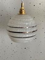 Vintage Clichy Glazen Hanglamp licht beschadigd, Ophalen, Gebruikt, Glas, Minder dan 50 cm