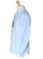 NIEUW XACUS overhemd, gestreept shirt, blauw/wit, Mt. 42, Kleding | Heren, Overhemden, Nieuw, Blauw, Halswijdte 41/42 (L), Xacus