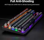 Rii RK908 gamingtoetsenbord, Verzenden, Gaming toetsenbord, Nieuw, Qwerty
