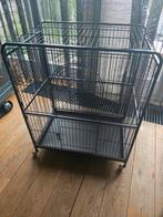 Grote knaagdieren kooi met toebehoren, Dieren en Toebehoren, Ophalen, Kooi, Gebruikt, 60 tot 90 cm