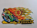 Sticker Suzuki motor / Follow Suzuki, Ophalen of Verzenden, Zo goed als nieuw, Auto of Motor