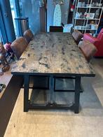 Complete eethoek, Ophalen, C, Zo goed als nieuw, 4 tot 6 stoelen