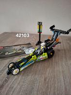 Lego Technic 42103 Dragracer, Ophalen of Verzenden, Zo goed als nieuw, Complete set, Lego