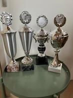 Prijzenbekers 4 stuks ca. 38 cm trofee per stuk, Ophalen, Gebruikt