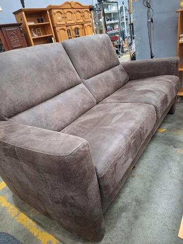 Bank 2 zits, taupe/bruin WD-028 nr 190 beschikbaar voor biedingen