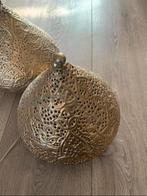Oosterse filligrain set twee tafellampen goud/ zilver, Huis en Inrichting, Lampen | Tafellampen, Ophalen of Verzenden, Gebruikt