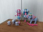 Enchantimals olifant, Kinderen en Baby's, Speelgoed | Poppen, Ophalen of Verzenden, Zo goed als nieuw, Overige typen