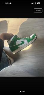Nike Air Jordan 1 Mid - Maat 45, Kleding | Heren, Schoenen, Ophalen of Verzenden, Zo goed als nieuw, Wit, Sneakers of Gympen