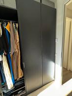 Pax kast ikea zwart, Huis en Inrichting, Kasten | Kledingkasten, Ophalen, 200 cm of meer, 50 tot 100 cm, Zo goed als nieuw