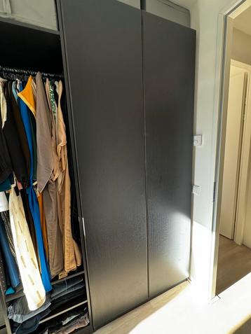 Pax kast ikea zwart