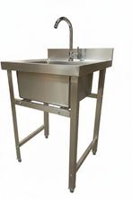 Nieuw RVS enkele wasbak 60x60cm, Ophalen of Verzenden, Nieuw