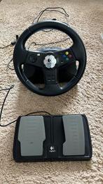 Logitech Race stuur + pedalen voor original Xbox, Gebruikt, 1 speler, Racen en Vliegen, Ophalen of Verzenden