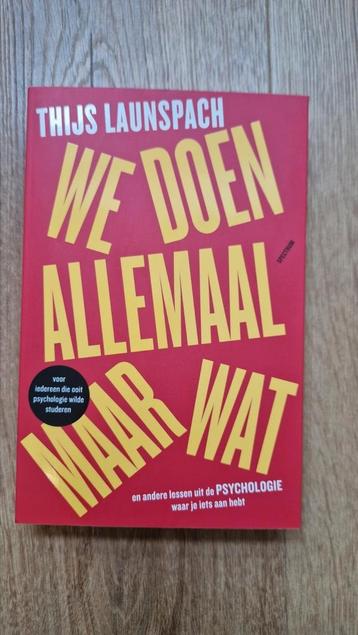 Thijs Launspach - We doen allemaal maar wat beschikbaar voor biedingen