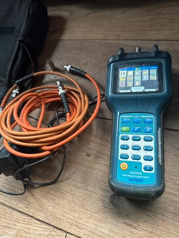 Deviser DS2400Q QAM signaalmeter – BER/MER – compleet va 45€ beschikbaar voor biedingen