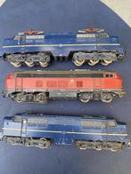 3 Vintage Marklin Loks, Wisselstroom, Gebruikt, Locomotief, Verzenden