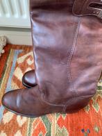 C&A leren laarzen maat 41 Made in Italy ongedragen, Kleding | Dames, Schoenen, Hoge laarzen, Bruin, Nieuw, Ophalen of Verzenden