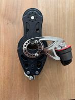 Harken 75 Carbo Vioolblok met Klem, Watersport en Boten, Ophalen of Verzenden, Gebruikt, Dekbeslag, Zeilboot