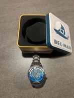 fossil big tic Blue Flame JR8222, Overige merken, Staal, Met bandje, Polshorloge