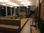 Luxe podiumdelen met eiken visgraatvloer (4 stuks), Vintage, Zo goed als nieuw, 50 tot 75 m², Ophalen