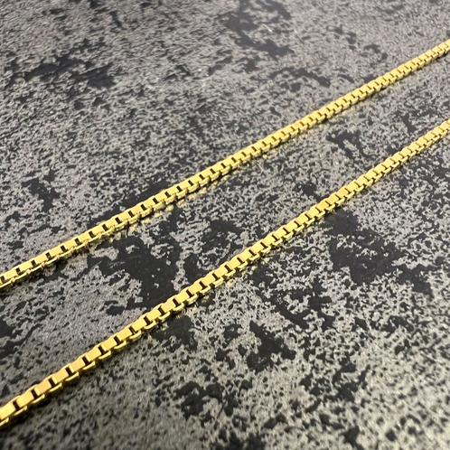 14k gouden ketting Venetiaanse schakel massief, Sieraden, Tassen en Uiterlijk, Kettingen, Ophalen of Verzenden