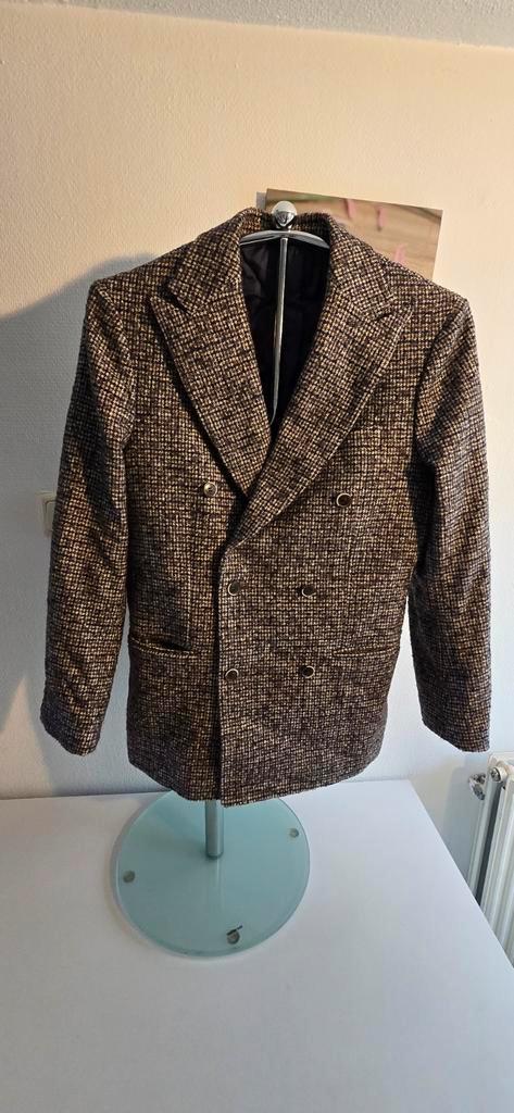 SuitSupply wol mohair alpaca blazer zgan 44, Kleding | Heren, Kostuums en Colberts, Zo goed als nieuw, Maat 46 (S) of kleiner