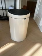Brabantia Touch Bin - Prullenbak - 40 liter - Soft Beige, Huis en Inrichting, Woonaccessoires | Prullenbakken, Ophalen, 50 tot 75 cm