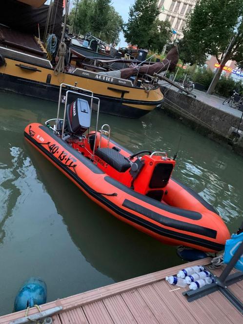 Avon sr 4 ribboot, Watersport en Boten, Rubberboten, Zo goed als nieuw, Overige merken, Overige materialen, Minder dan 70 pk, Benzine