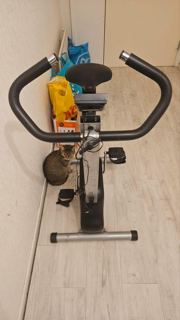 Hometrainer - Perfect voor thuis!, Sport en Fitness, Fitnessapparatuur, Gebruikt, Hometrainer, Benen, Buik, Metaal, Ophalen of Verzenden