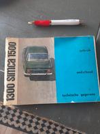 Simca 1300 1500, Ophalen