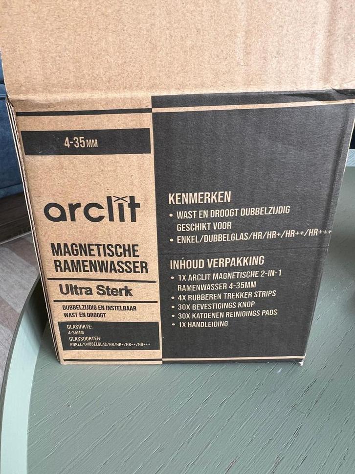 Arclit magnetische ramenwisser 4-35 mm, Huis en Inrichting, Schoonmaakartikelen, Raamwisser of Trekker, Ophalen of Verzenden