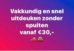 Uitdeuken zonder spuiten, Diensten en Vakmensen, Auto en Motor | Schadeherstellers en Spuiterijen, Blikschade