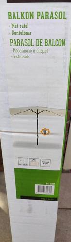 Balkon parasol, Tuin en Terras, Parasols, Ophalen, Gebruikt, 1 tot 2 meter