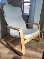 Ikea relax stoel, Ophalen, Hout, Wit, Zo goed als nieuw