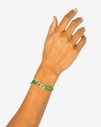 Buddha to Buddha Groene Koordarmband Zilver, Nieuw, Ophalen of Verzenden, Met bedels of kralen, Zilver